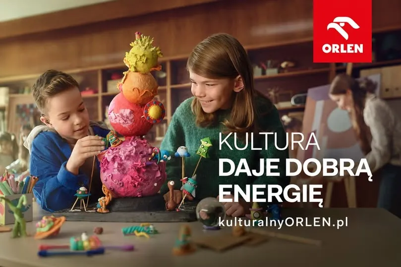 Promotional material for the ARTakcja project supported by ORLEN